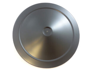 RACING POWER CO-PACKAGED 14In Muscle Car Style Air Cleaner Top Black R2195TBK