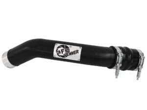 AFE POWER BladeRunner 3in Aluminum Hot Charge Pipe Black 46-20148-B