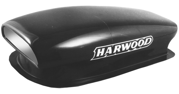 HARWOOD Aero II Hood Scoop 9-1/2 in 3164