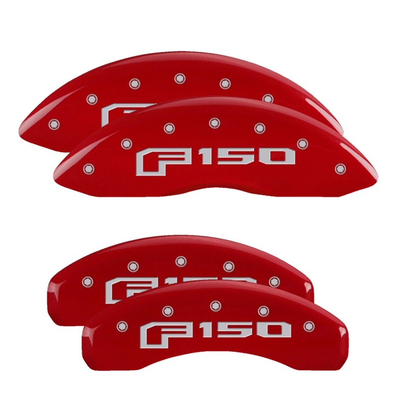 MGP CALIPER COVER Set of 4 Caliper Covers Engraved Front and Rear 10239SF16RD