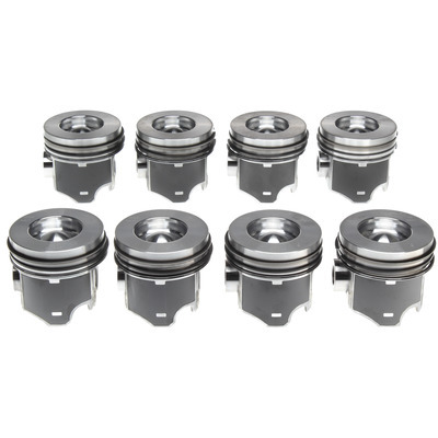 MAHLE ORIGINAL/CLEVITE Piston Set w/Rings Ford 6.0L Diesel 8pk 2243503WR040