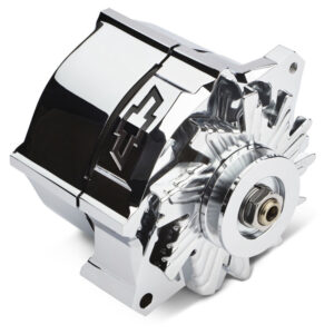 PROFORM Alternator Recessed Black Bowtie Chrome 141-154