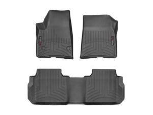 WEATHERTECH Black Front and Rear Flo orliners GMC Acadia/Acad 441080-1-2
