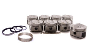 WISECO-PRO TRU SBC Domed Piston Set 4.060 Bore +8cc PTS502A6