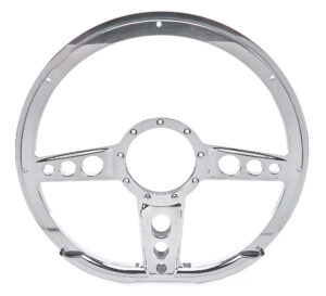 BILLET SPECIALTIES Steering Wheel 14in D- Shape Trans Am Polished 29427