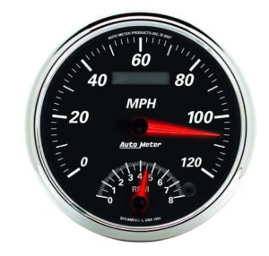 AUTOMETER 5in Tach/Speedo Gauge 120 MPH 8000 RPM 1291