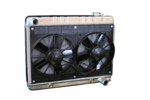 DEWITTS RADIATOR Radiator w/Fans Nova 62-67 Auto Trans Raw 32-4139010A