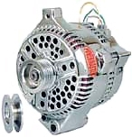 POWERMASTER Ford 3G 140 Amp Alterntr Chrome  1-Wire 177711