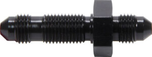ALLSTAR PERFORMANCE Straight Bulkhead Black -3 ALL50092