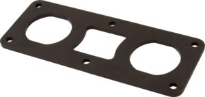 QUICKCAR RACING PRODUCTS Remote Charge Post Bracket Flat 57-708