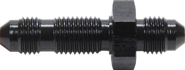 ALLSTAR PERFORMANCE Straight Bulkhead Black -4 ALL50093