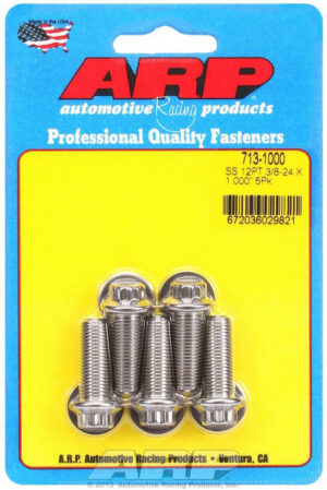 ARP S/S Bolt Kit – 12pt. (5) 3/8-24 x 1.000 713-1000