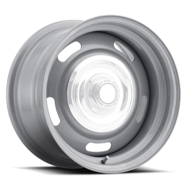 VISION WHEEL Wheel 15X6 5-4.5/4.75 Si lver Rally Vision 55-5604
