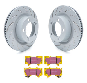 EBC BRAKES USA INC Brake Rotor & Pad Kit Yellowstuff Toyota/Lexus S5KF1460