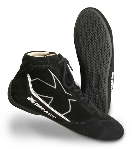 IMPACT RACING Shoe Alpha Black 11.5 SFI3.3/5 40011510