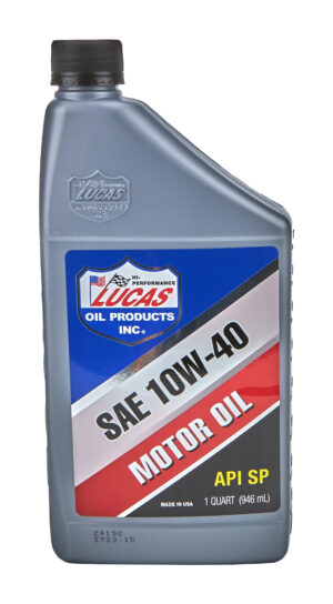LUCAS OIL SAE 10W40 Motor Oil 1 Quart LUC10275