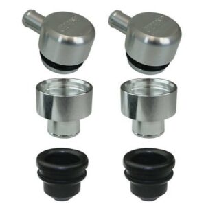 MOROSO Billet Breather Adapter Kit 2pk for 1.22 Hole 68864