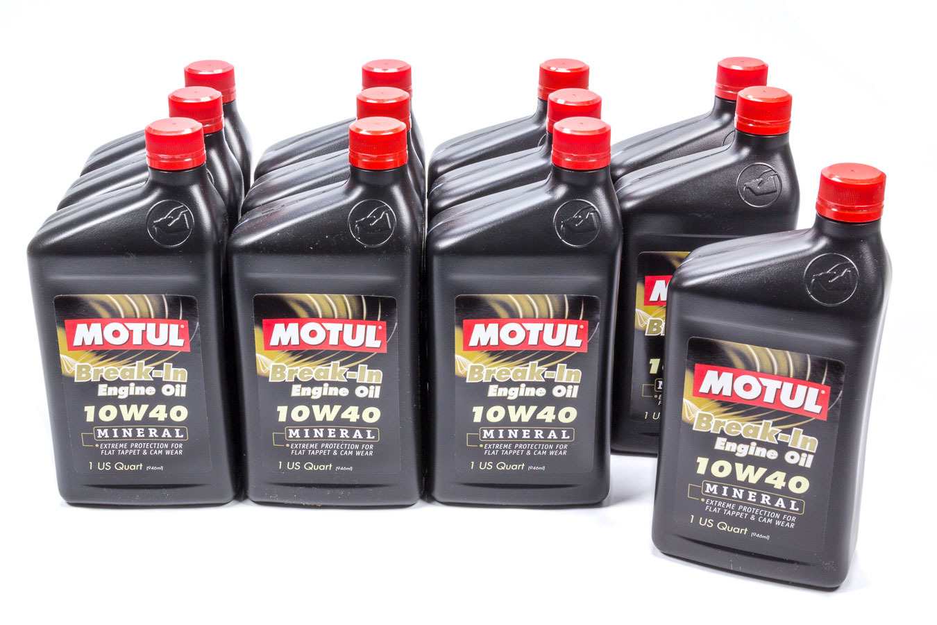 MOTUL USA Break-In Oil 10w40 Case 12 x 1 Qt. 108080
