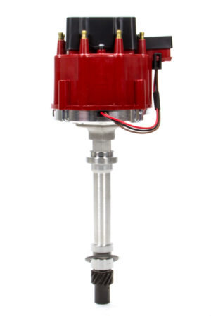 PERFORMANCE DISTRIBUTORS Racing Distributor SBC Red Cap w/o Vacuum Adv 127212RD