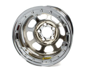 BASSETT 15 x 8.75 B/L Chrome 5×5 2in BS D-Hole 59D52CLK