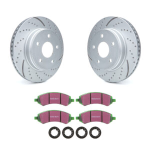 EBC BRAKES USA INC Brake Rotor & Pad Kit Greenstuff Durango S3KF1153