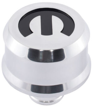 PROFORM MOPAR Emblem Slant Edge Breather Cap Mopar Pol. 440-441