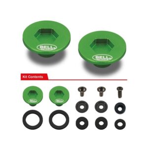 BELL HELMETS Pivot Kit SE03 & SE05 Green 2020007