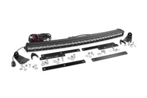 ROUGH COUNTRY Single Row LED Light Bar Hidden Grille Mount w/ 70625