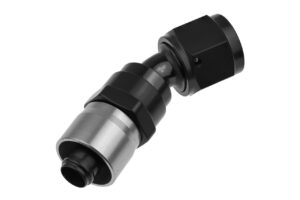 REDHORSE PERFORMANCE 6AN Crimp Style Hose End Black 30 7030-06-2