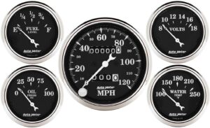 AUTOMETER O/T/B 5-Piece Gauge Kit 1708