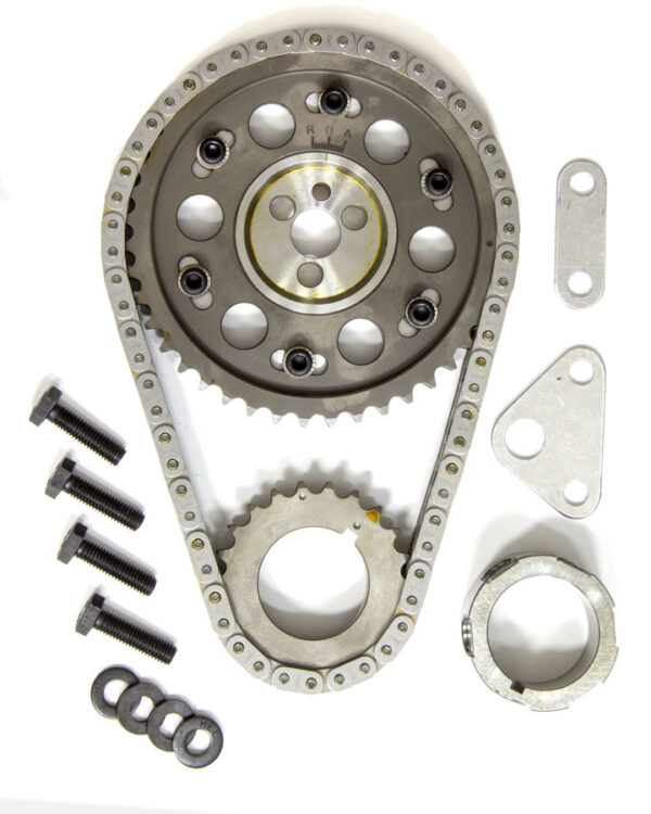 ROLLMASTER-ROMAC GM LS1 Billet Roller Adj Timing Set w/Torr. Brg CS1265
