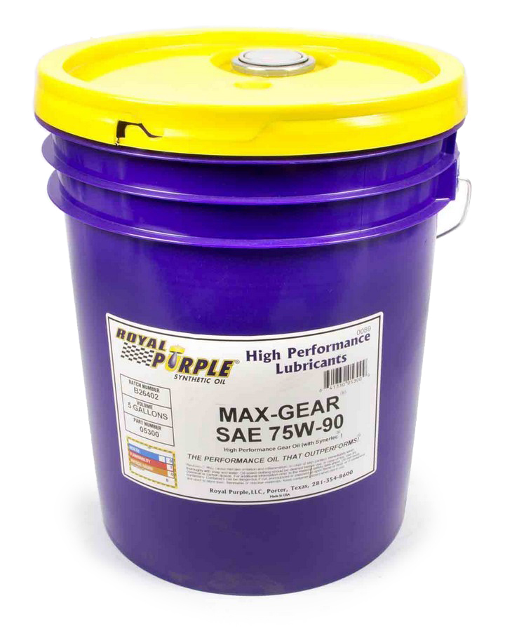 ROYAL PURPLE Gear Oil 5 Gal 75W90 05300