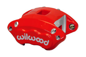 WILWOOD Caliper GM D154 Red Dual Piston 1.62in Dia 120-11873-RD