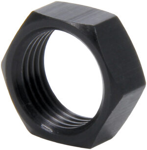 ALLSTAR PERFORMANCE 5/8-18 LH Alum Jam Nuts Thin O.D. Black 50pk ALL18287-50