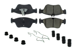 CENTRIC BRAKE PARTS Posi-Quiet Ceramic Brake Pads with Shims and Har 105.071