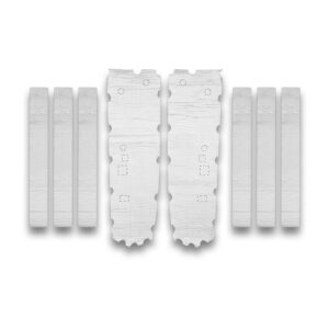 FLATLINE BARRIERS 67-68 Ford Mustang Coupe Door Insulation Kit TABZ6004