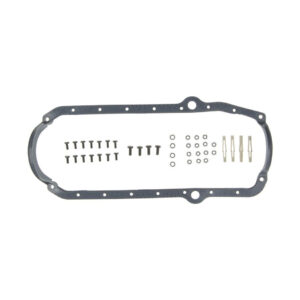 MAHLE ORIGINAL/CLEVITE Oil Pan Gasket Set – SBC 75-79 w/Thick Frt Seal OS32457