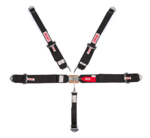 SIMPSON SAFETY Harness 5pt LL Pull-Up Lap B/I HANS Shoulder 29061BKH