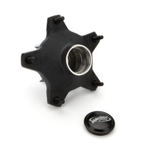 WINTERS Hub  Front Wide 5  Black Cap 6606-FX5BK-8208-H