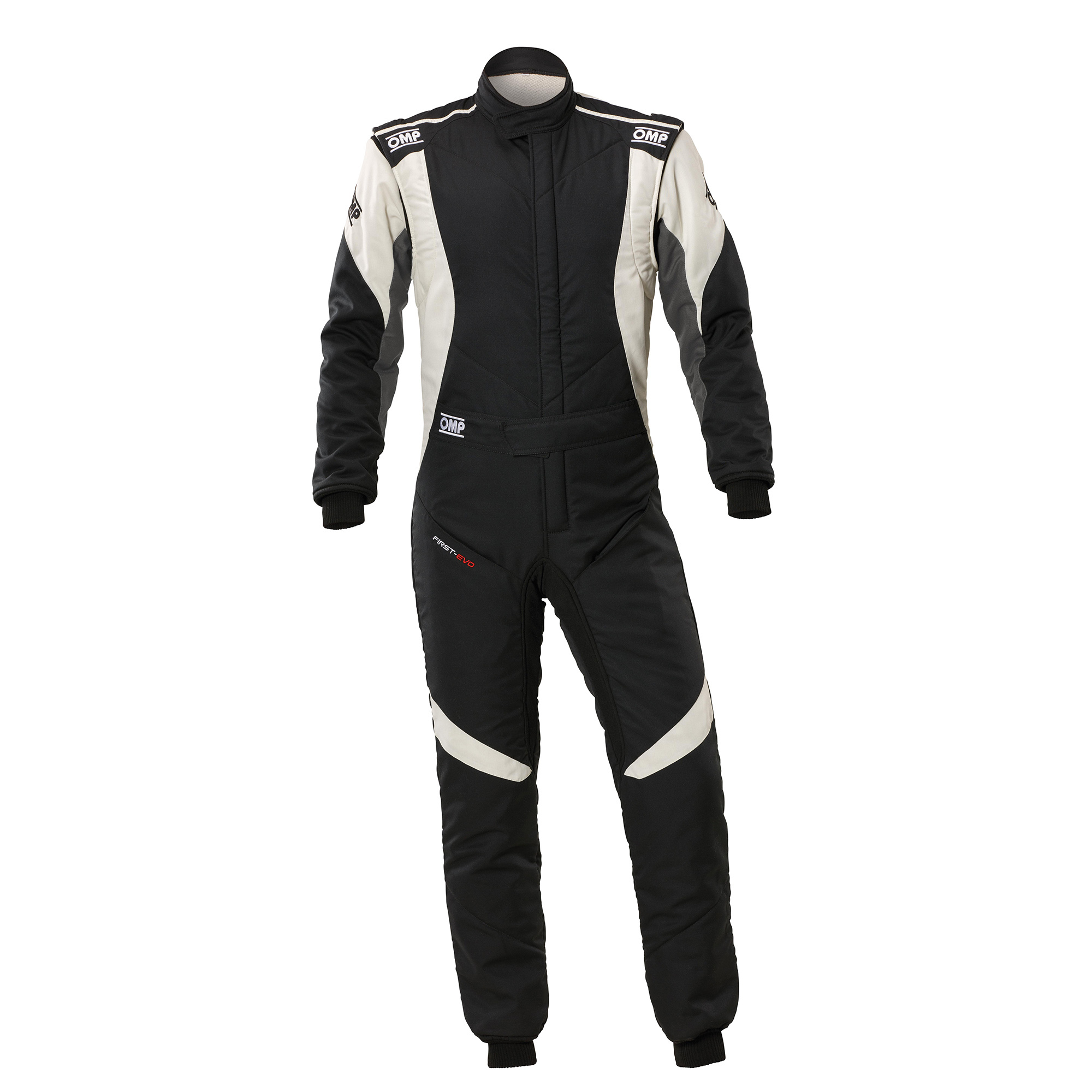 OMP RACING, INC. FIRST EVO OVERALL my2025 FIA 8856-2018 BLACK IA0-1874-A01-SF-076-54