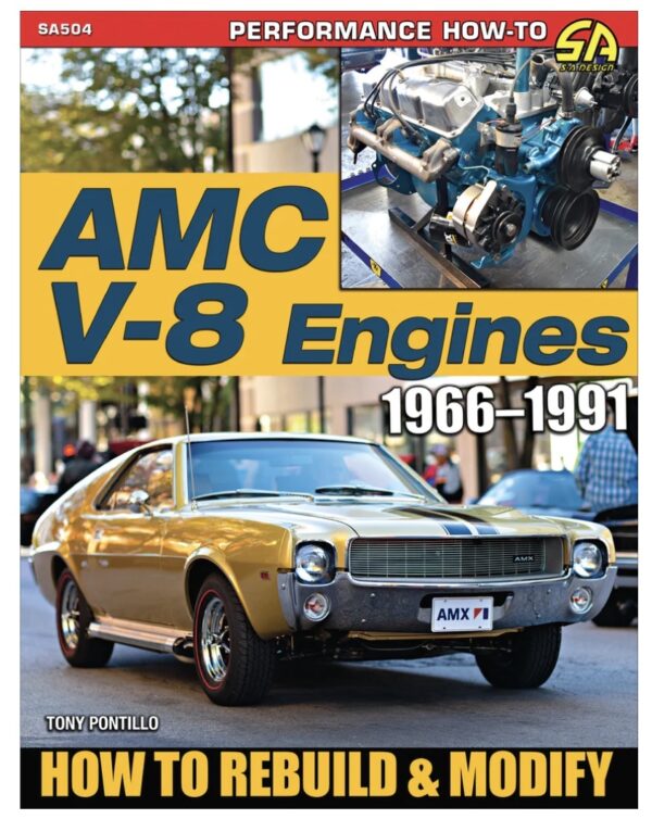 S-A BOOKS AMC Engine V8 1966-91 SA504