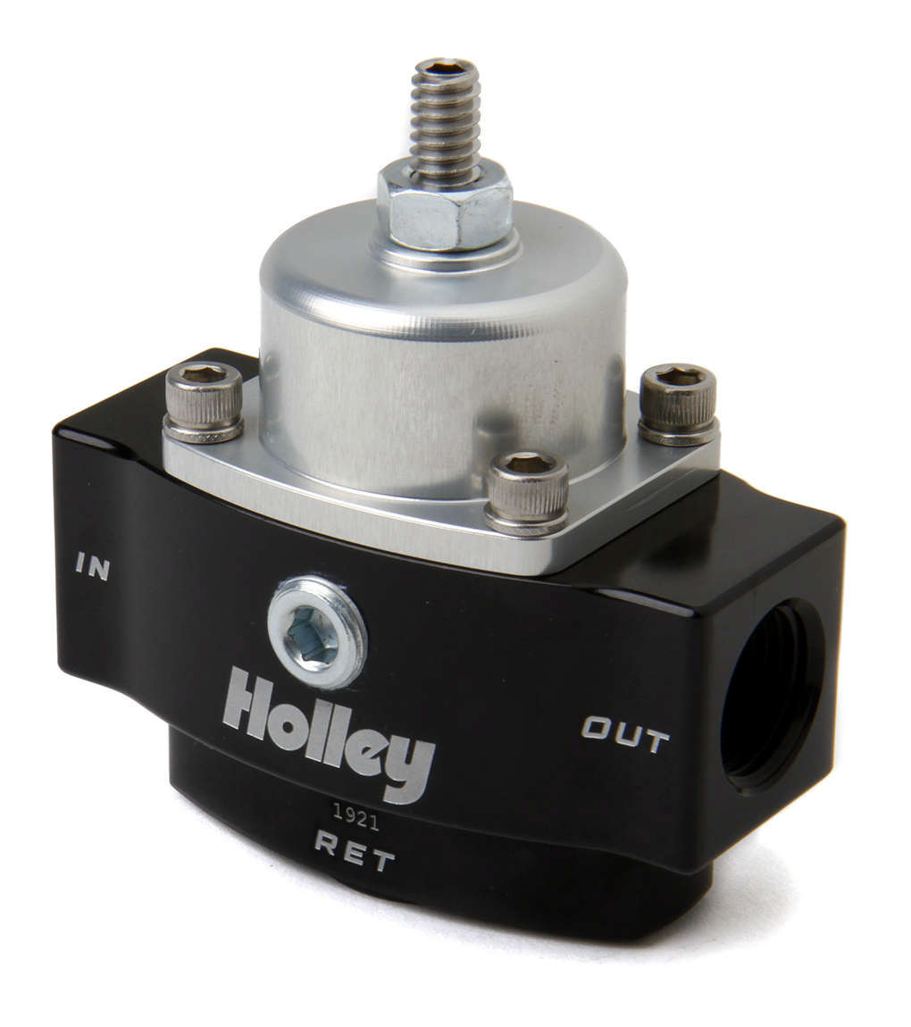 HOLLEY HP Billet Fuel Press. Regulator w/Bypass 12-842