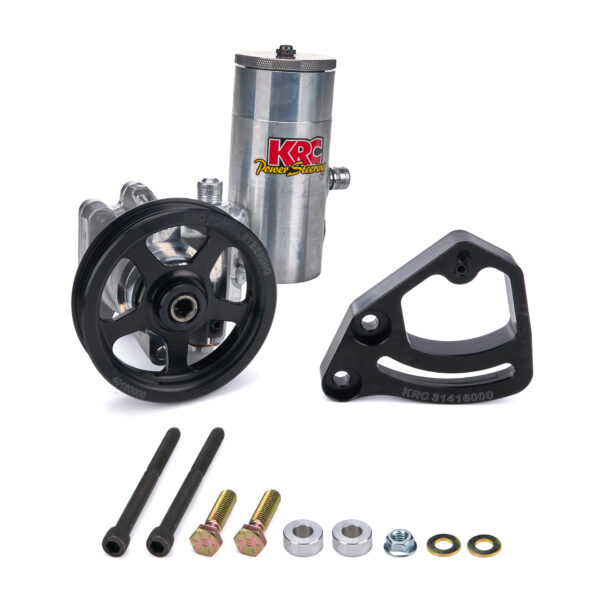 KRC POWER STEERING Power Steering Pump Kit SBC 4.2in 6-Rib Serp ESP 18020115