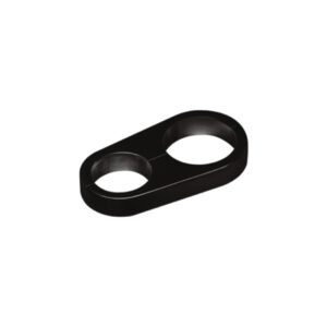 BILLET SPECIALTIES Hose Separator .906 X .906 Black BLK68720