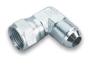 EARLS -3an Male to -3an Female 90 Deg. Swivel Fitting 966303ERL