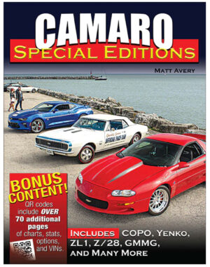 S-A BOOKS Camaro Special Editions 1967-Present CT658