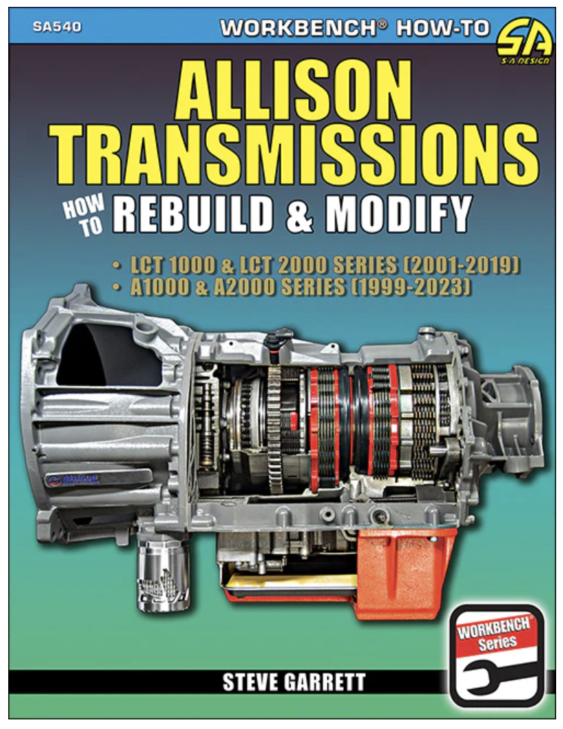 S-A BOOKS Allison Transmissions SA540