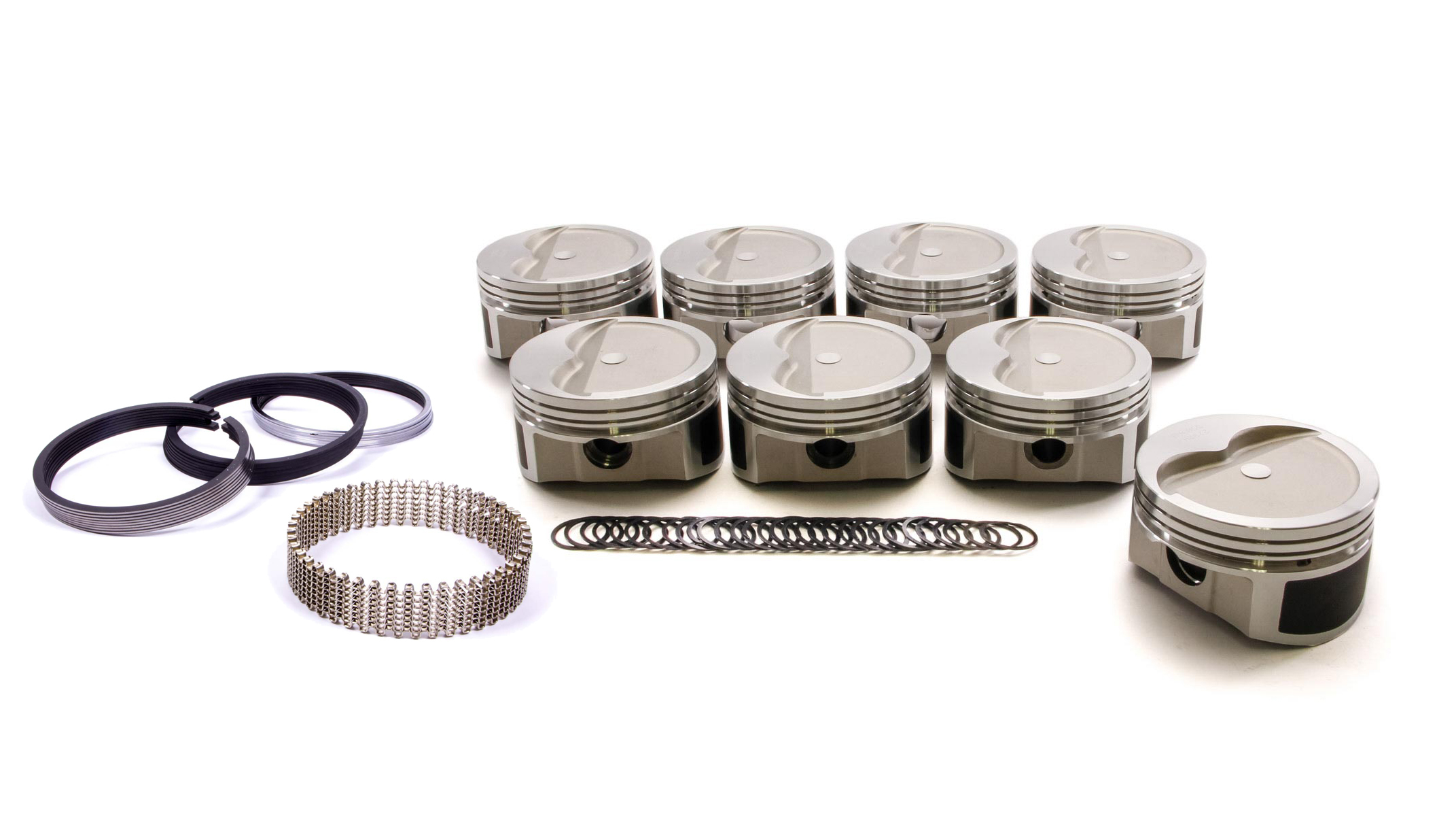 WISECO-PRO TRU SBC Dished Piston Set 4.030 Bore -15cc PTS508A3