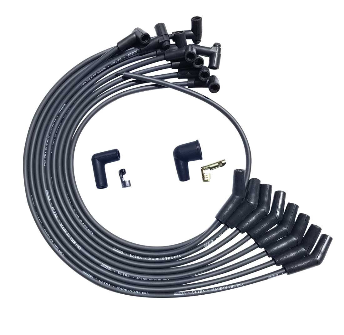 MOROSO Ultra Plug Wire Set BBC Over V/C Black 51042
