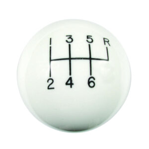 HURST F-Body 6-Speed White Classic Shift Knob 1630016